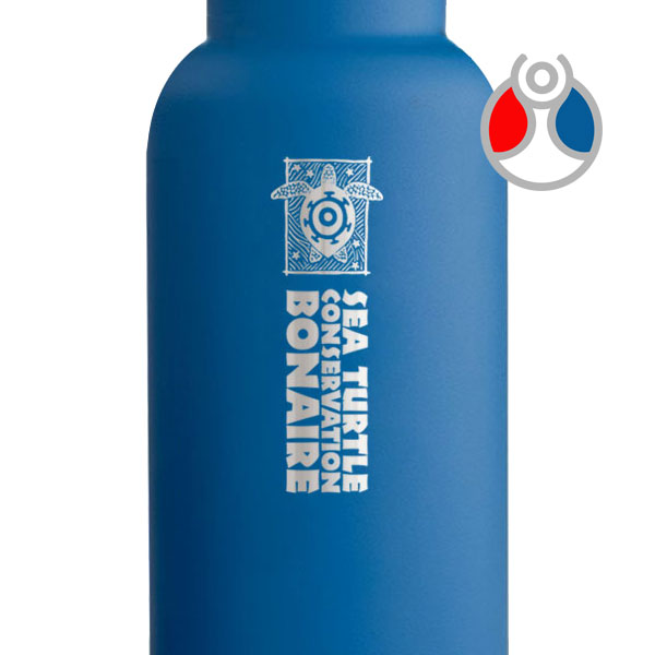 blue-bottle-500ml-thermosfles-met-active-dop-bonaire-sea-turtle-conservation